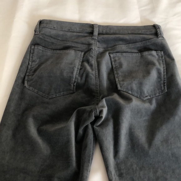 Women’s size 29 gap true skinny gray corduroy pants - Picture 10 of 11